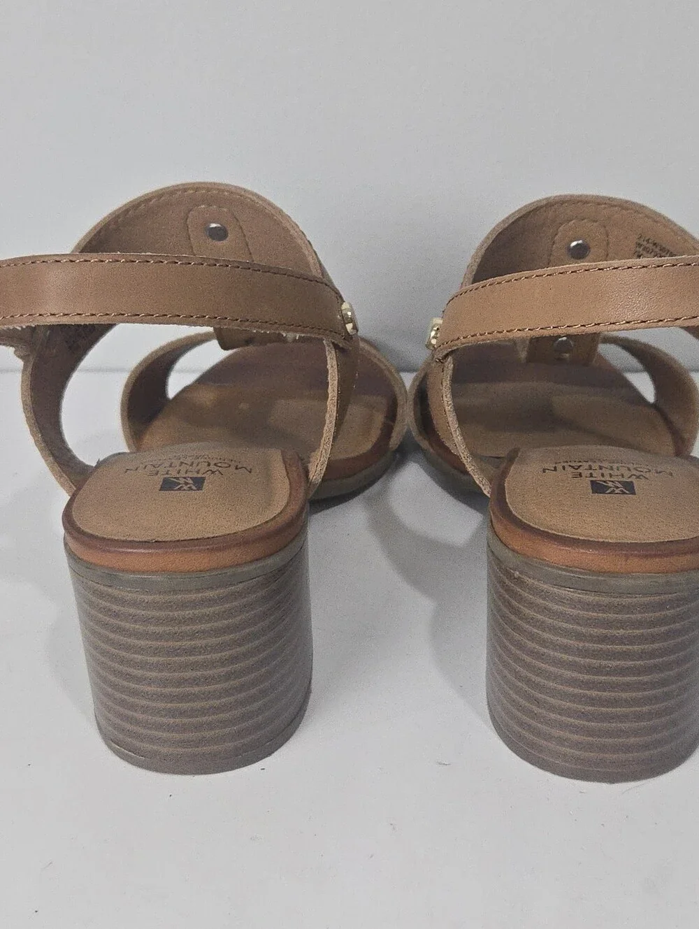 White Mountain strap leather